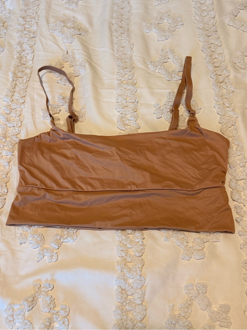 NWT Victoria’s Secret Camel Longline Bralette Size M